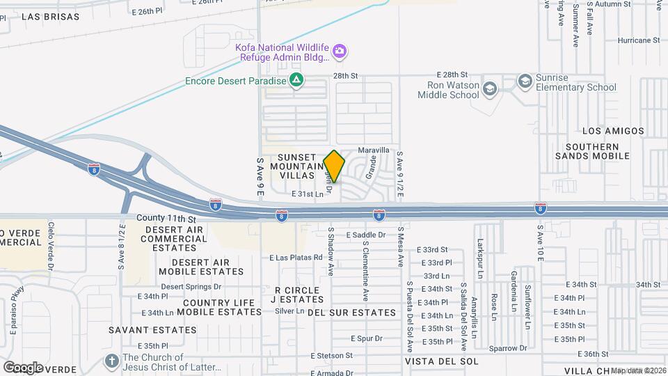 3183 S Ragen Dr Map and Location Details