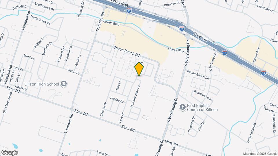 3203 Dorothy Jane Dr Map and Location Details