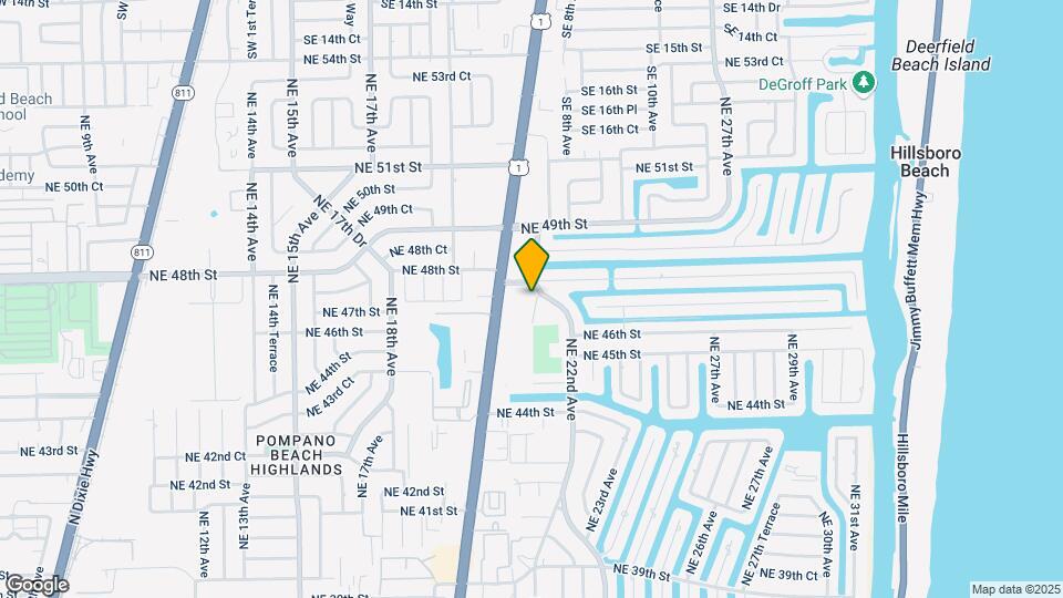 4761 NE 21st Terrace Map and Location Details