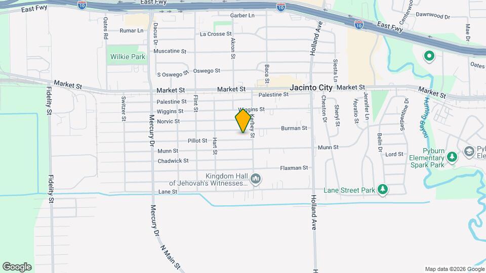 10717 Pillot St Map and Location Details