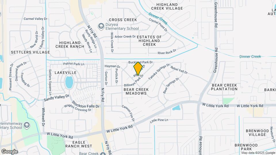 19530 Billineys Park Dr Map and Location Details