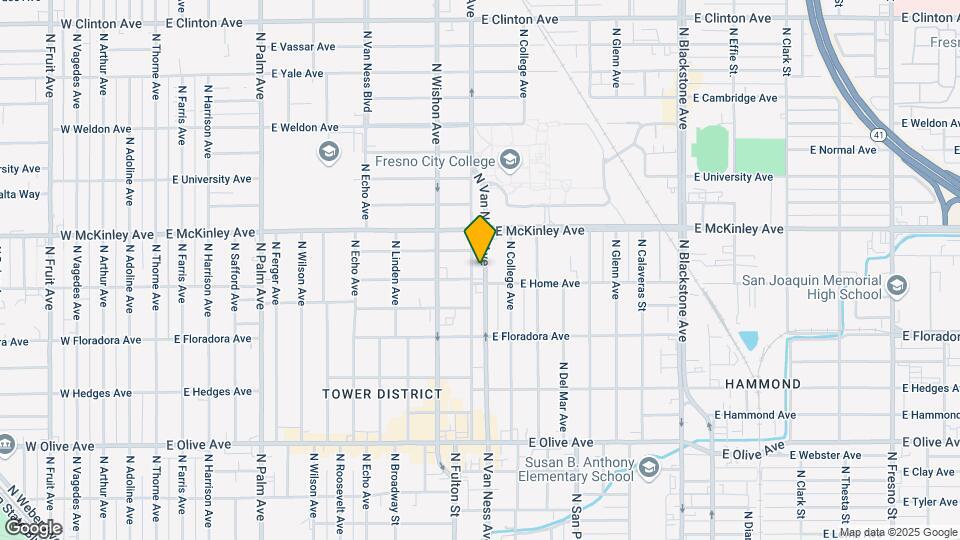 1515-1521 N Van Ness Ave Mapa y Detalles de la Ubicación