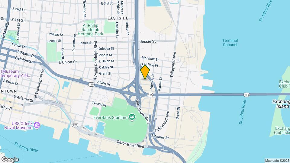 1538 Pasco St Map and Location Details