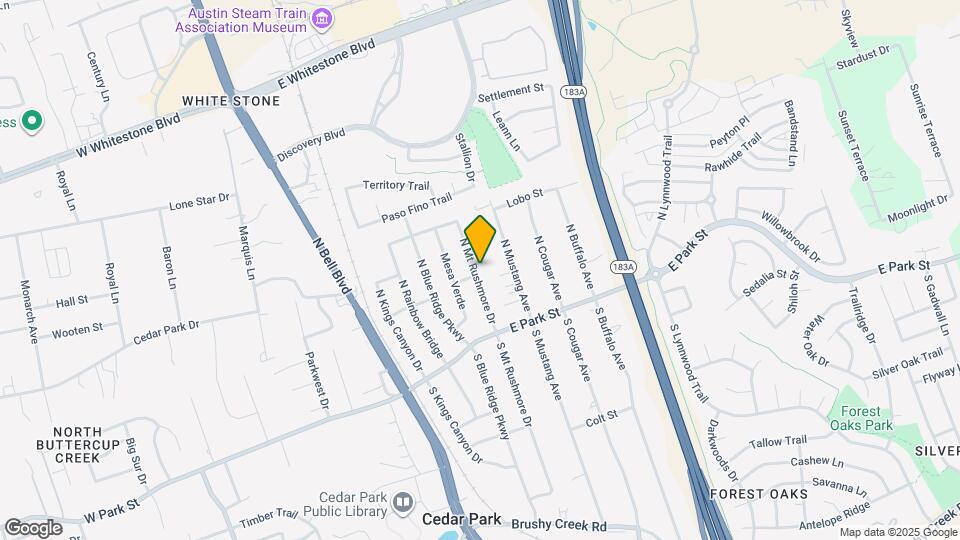 216 N Mt Rushmore Dr Map and Location Details