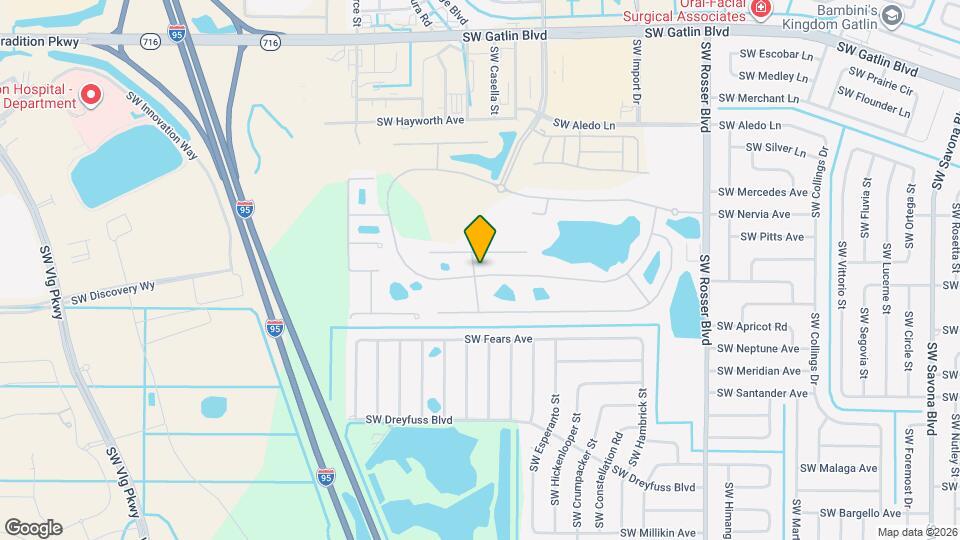 2883 SW Cape Breton Dr Map and Location Details