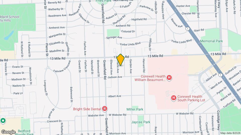 3342 Prairie Ave Mapa y Detalles de la Ubicación