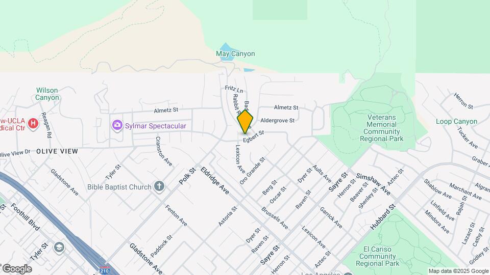 13501 Egbert St Map and Location Details