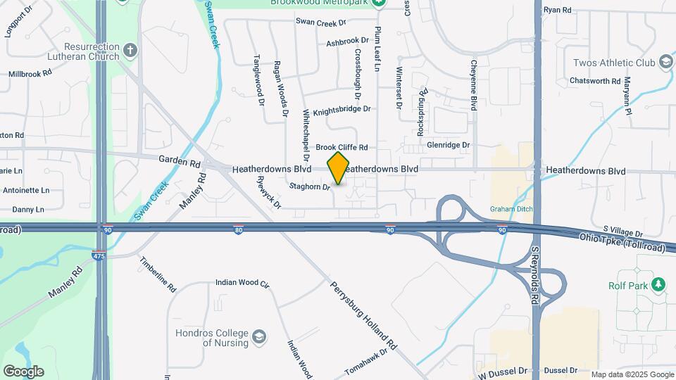 5754 Staghorn Dr Map and Location Details