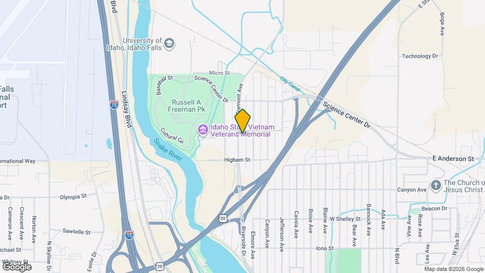 1370 Fremont Ave Map and Location Details