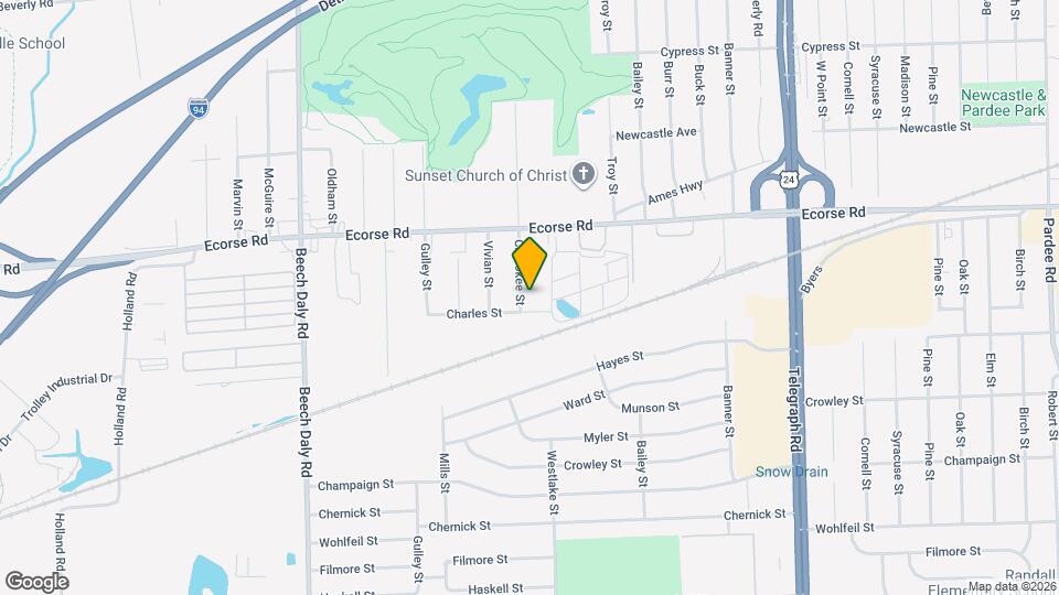 7275 Cherokee St Map and Location Details