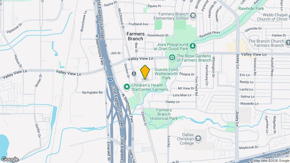 2518 Bill Moses Parkway Map and Location Details