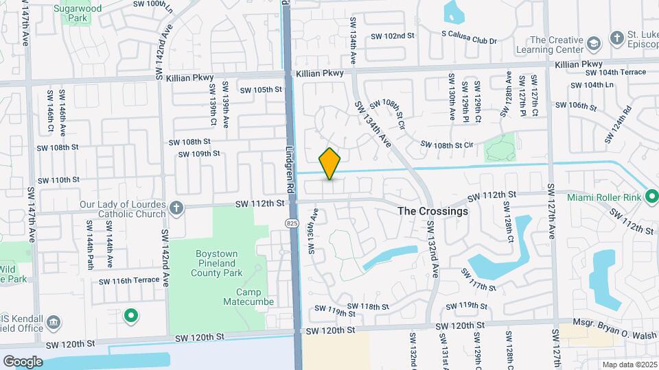 11116 SW 134th Pl Map and Location Details