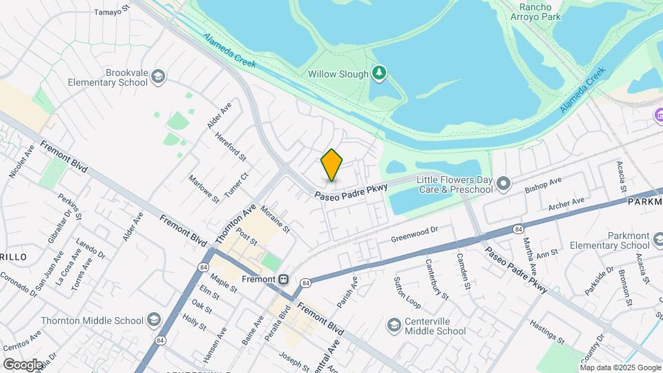 Vue Fremont Map and Location Details