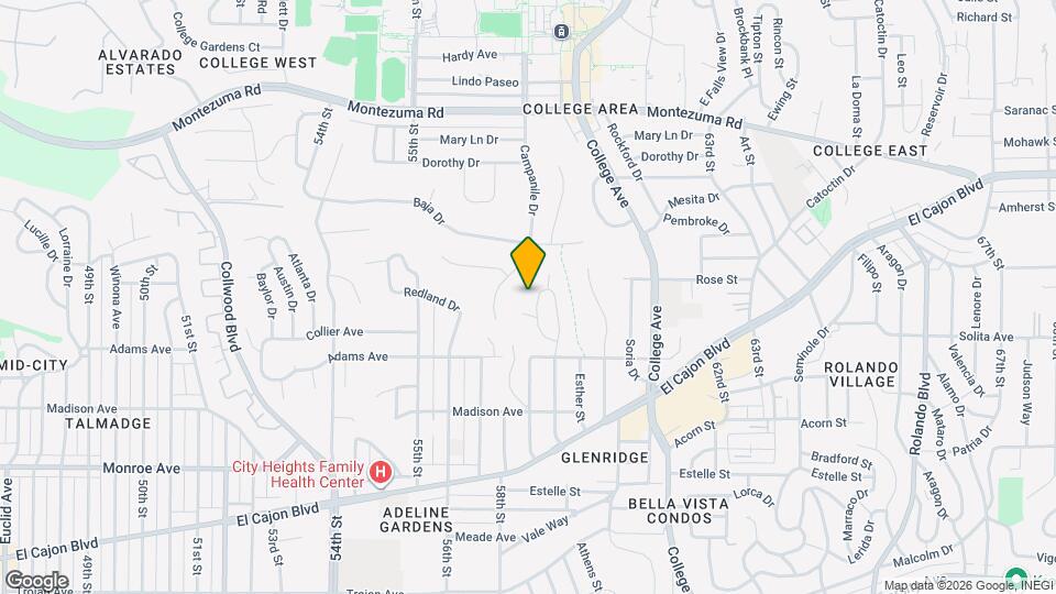 4818 Barbarossa Dr Map and Location Details