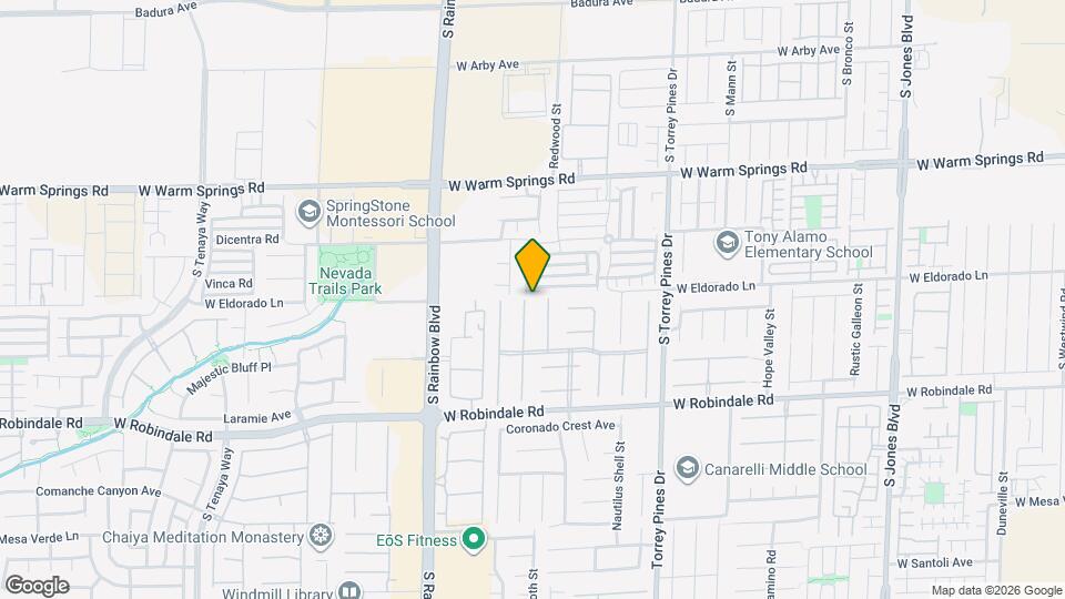 7516 Gossamer Wind St Map and Location Details