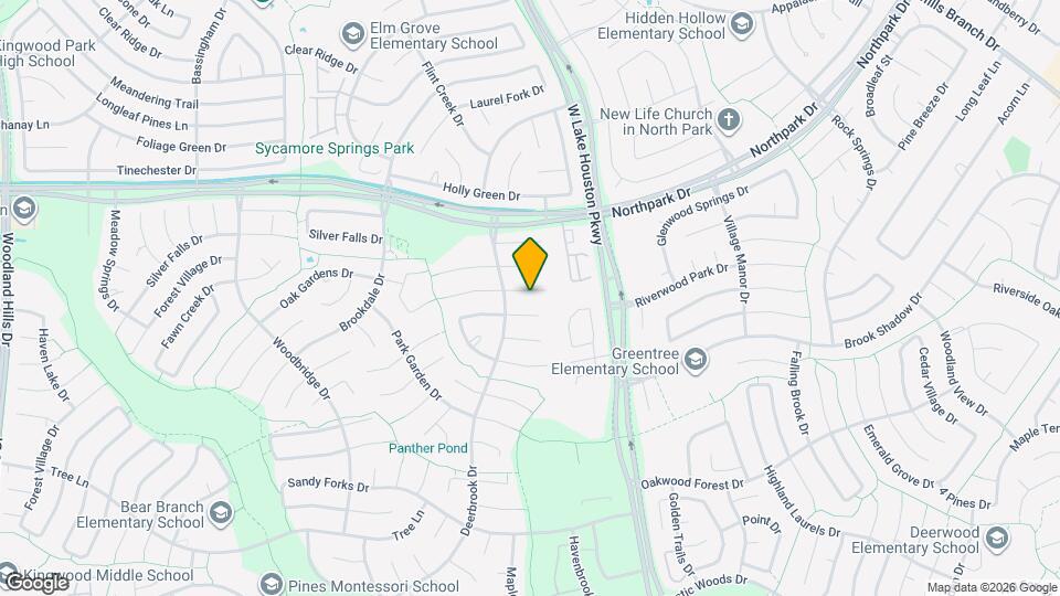 3218 Glade Springs Dr Map and Location Details