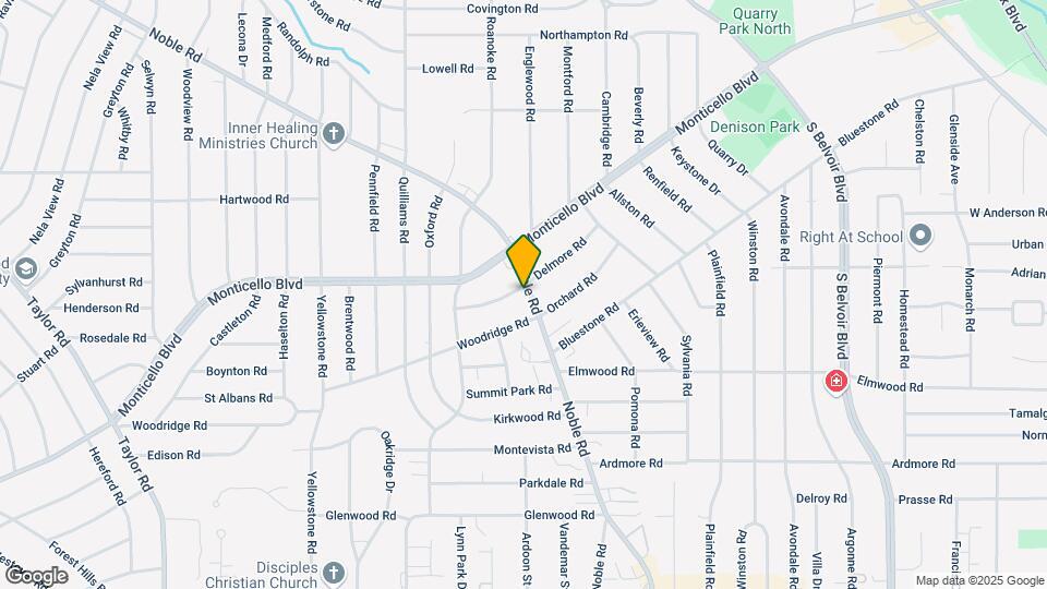 2646 Noble Rd Map and Location Details