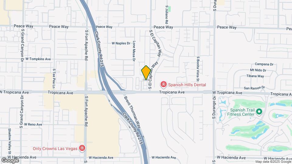 9050 Tropicana Ave Map and Location Details