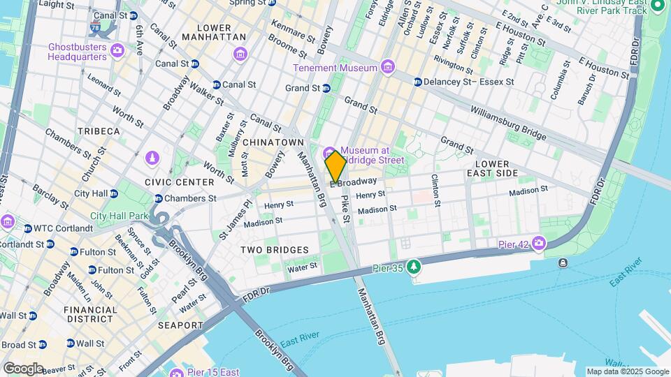 101 E Broadway Mapa y Detalles de la Ubicación