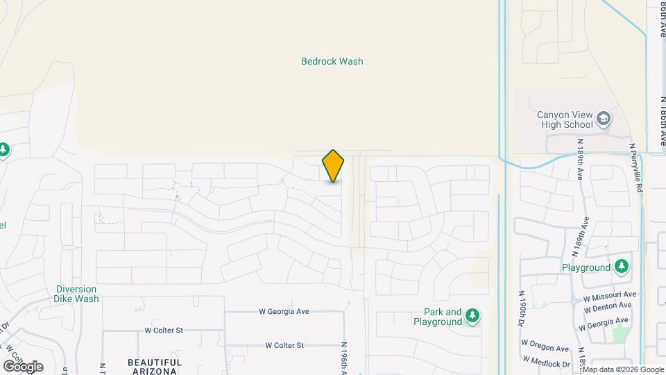 19555 W Palo Verde Dr Map and Location Details