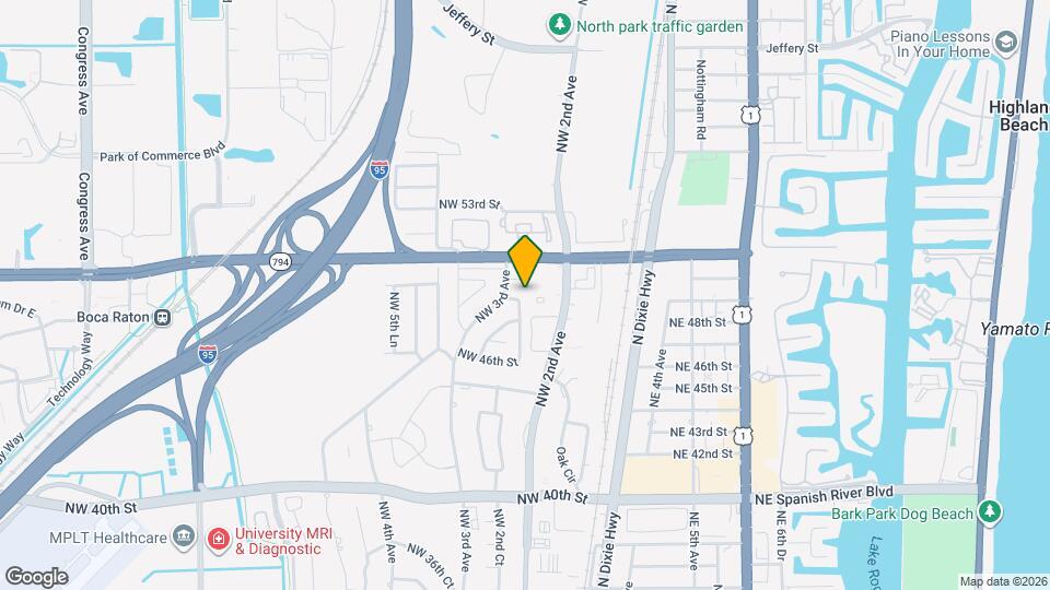4990 NW 2nd Ct Map and Location Details