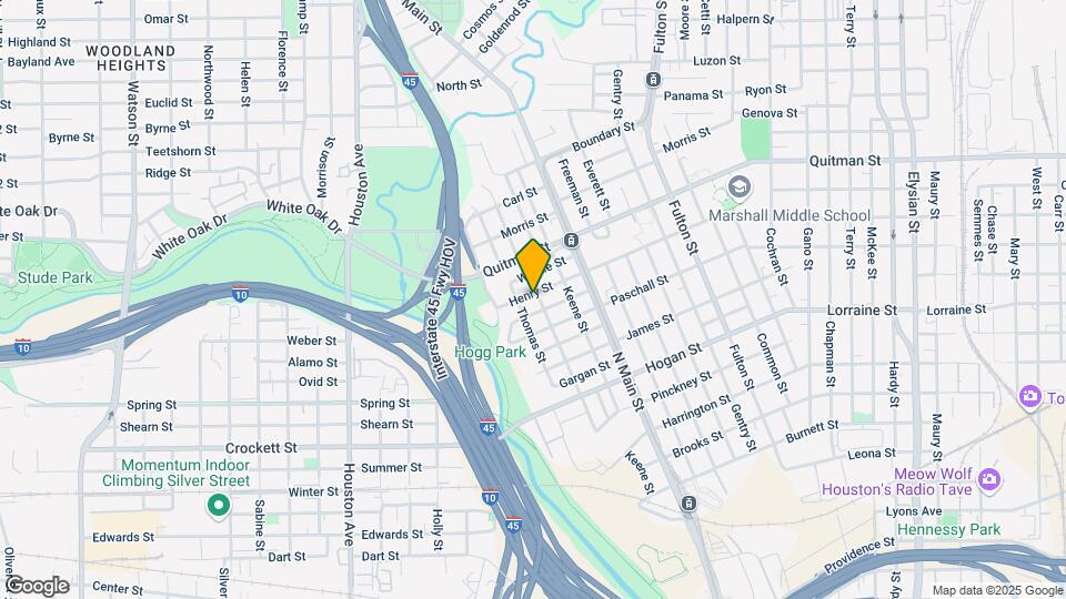 2119 Fletcher St Map and Location Details