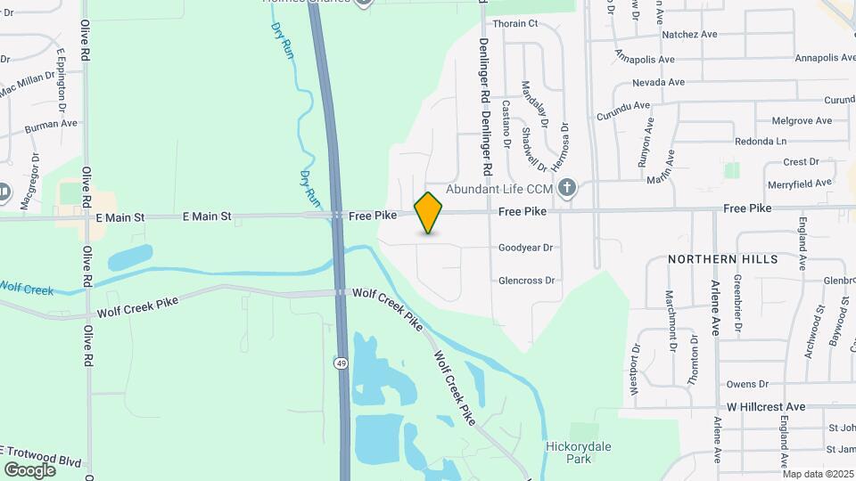 5167 Goodyear Dr Map and Location Details