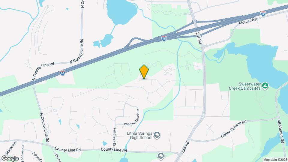 7942 Hawks Nest Trail Map and Location Details