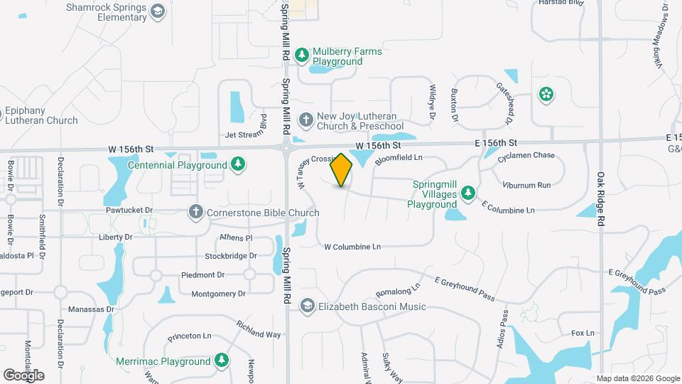 15452 Heath Cir Map and Location Details