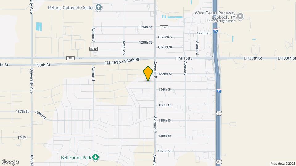 1625 133rd St Map and Location Details