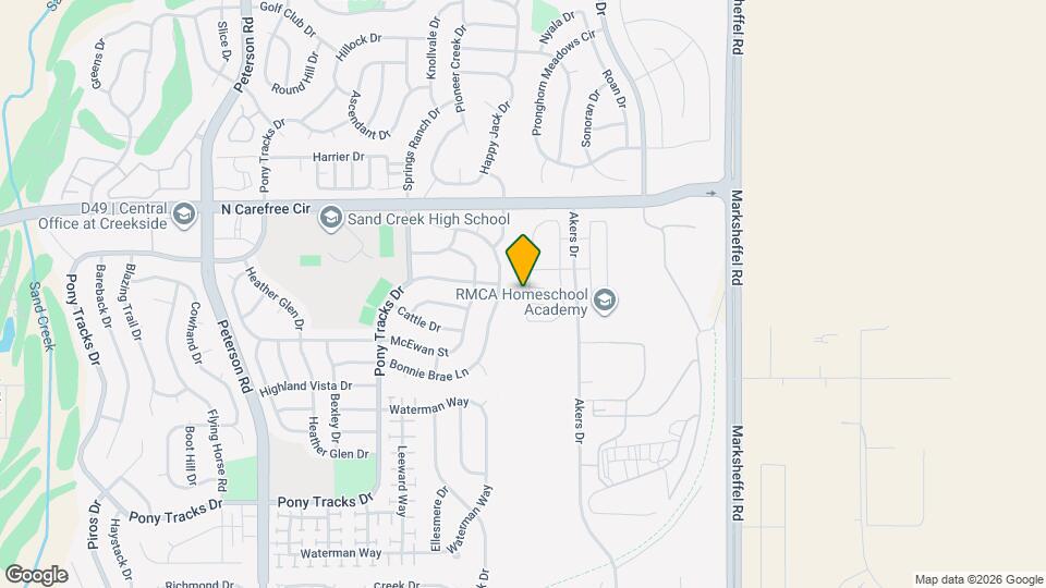 3821 Reindeer Cir Map and Location Details