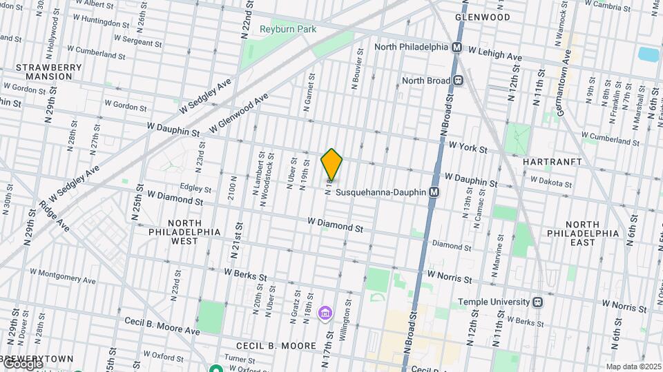 2207 N 18th St Map and Location Details