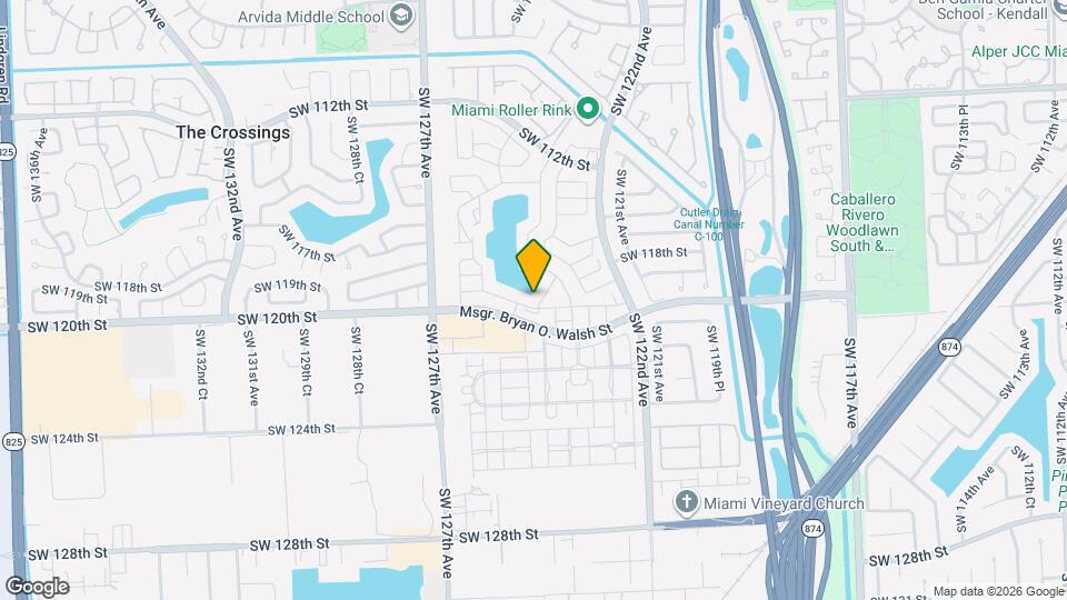 11916 SW 123rd Pl Map and Location Details