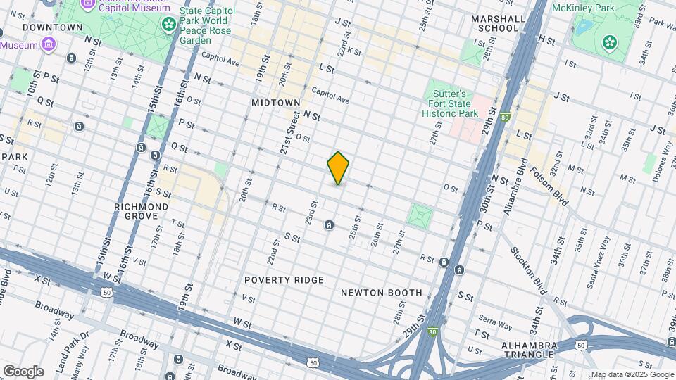 1616 24th St Map and Location Details