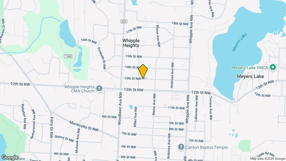 4646 13th St NW Map and Location Details