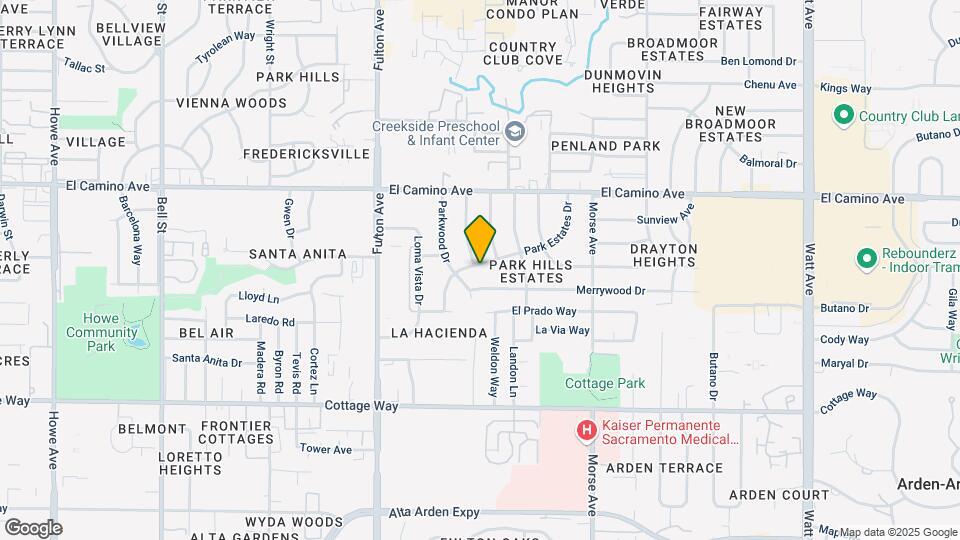 2334 Park Estates Dr Map and Location Details
