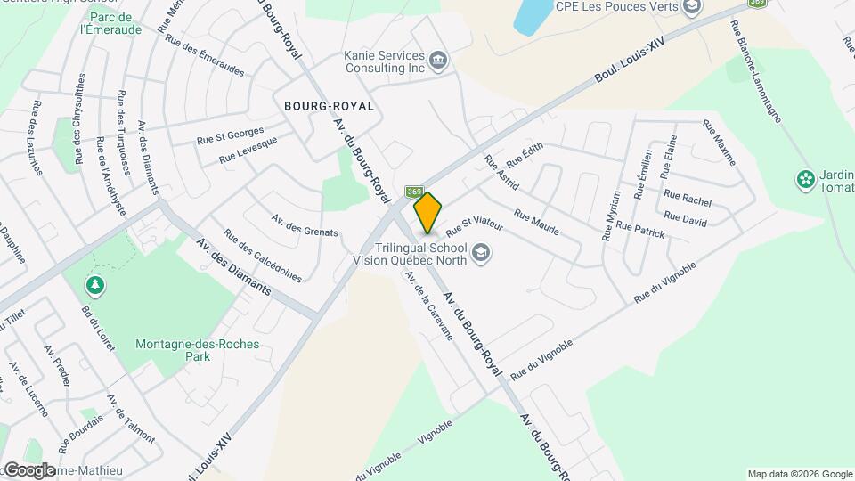 810 Saint-Viateur Rue Map and Location Details