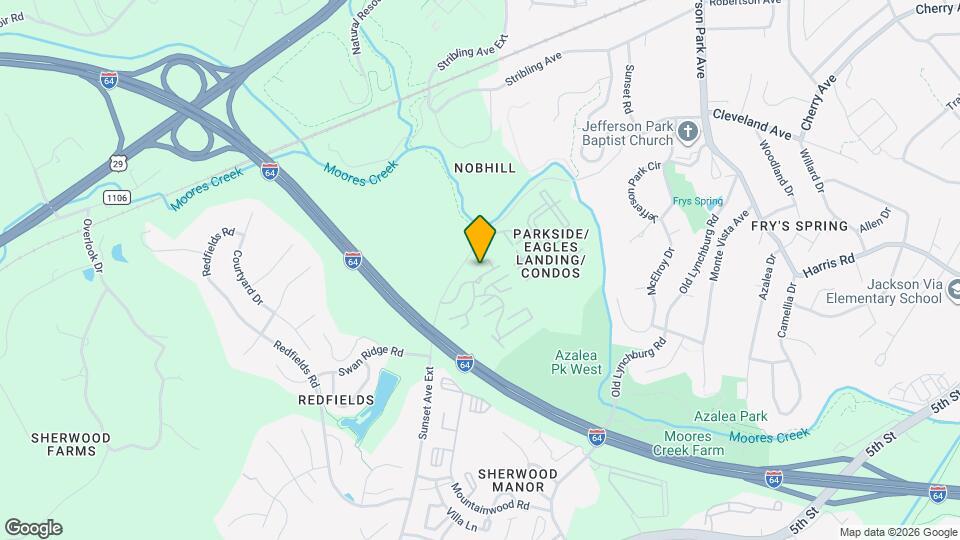 921 Catalpa Terrace Map and Location Details