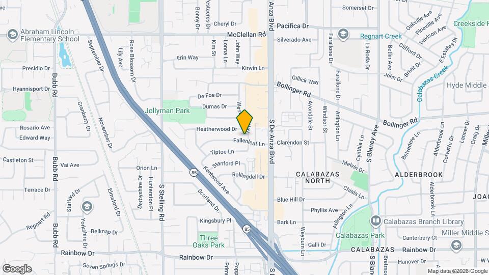 7409 Fallenleaf Ln Map and Location Details
