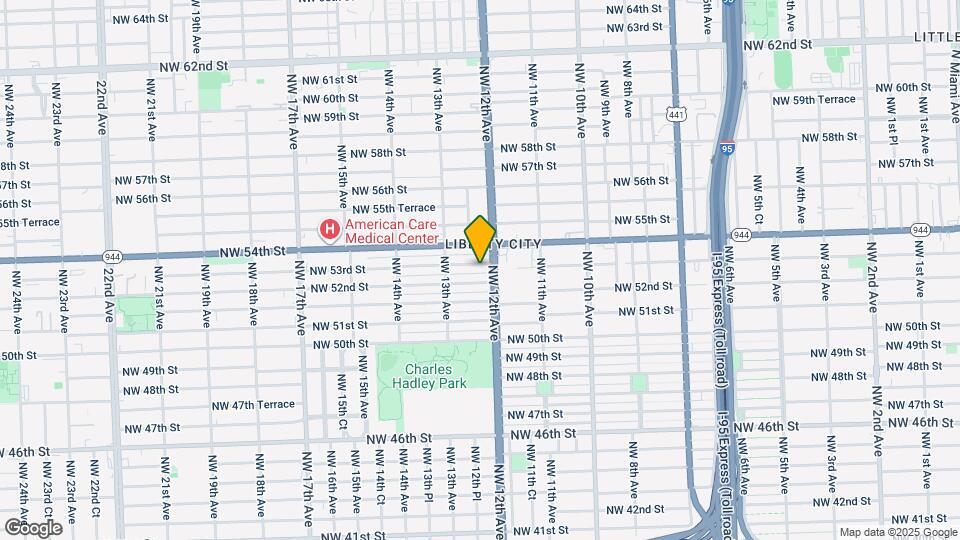 1220 NW 53rd St Map and Location Details