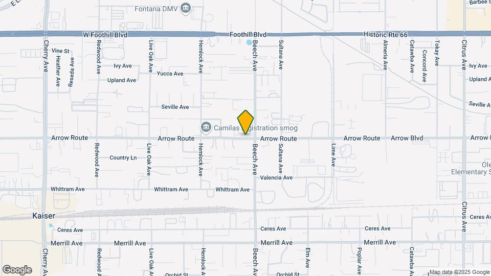 15270 Arrow Blvd Map and Location Details