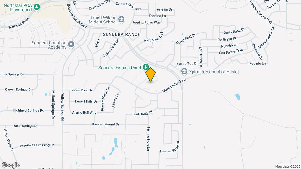 1216 Diamondback Ln Map and Location Details