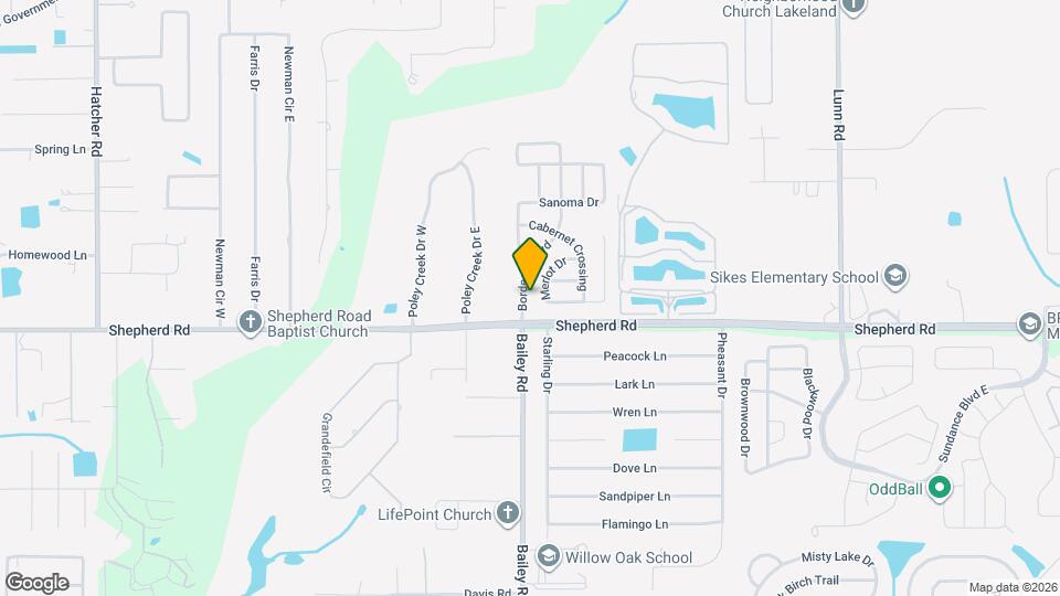 6900 Bordeaux Blvd Map and Location Details