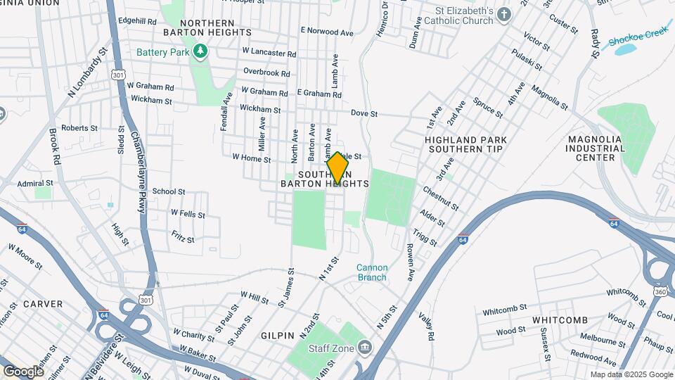 210 Minor St Map and Location Details