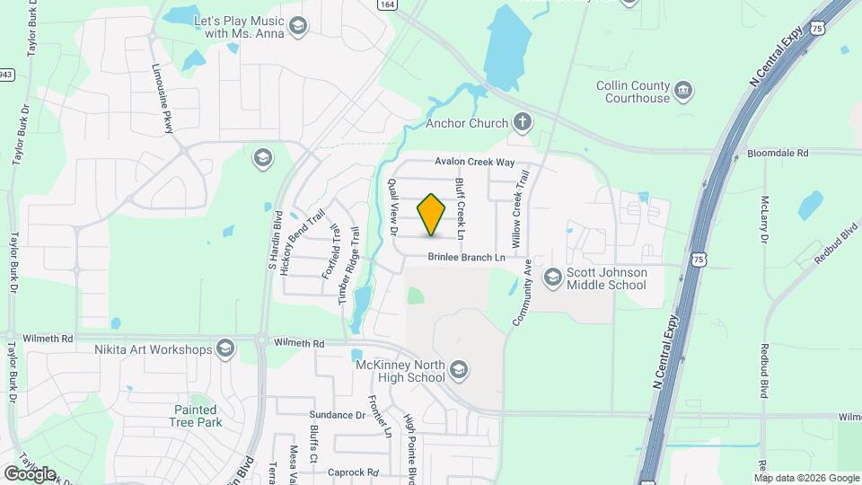 2529 Timberbrook Trail Mapa y Detalles de la Ubicación