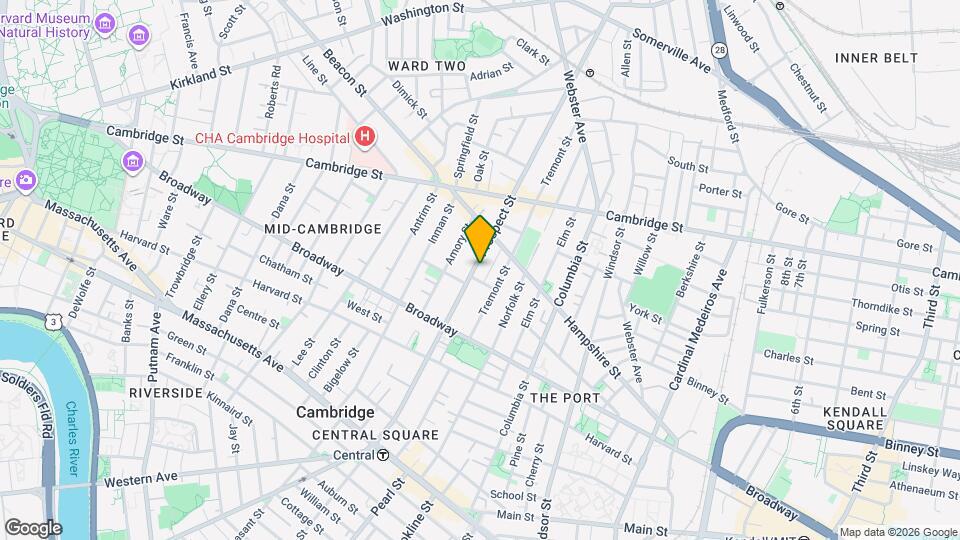 238 Prospect St, Unit 1B Map and Location Details