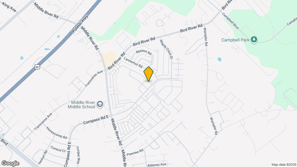 9899 Decatur Rd Map and Location Details