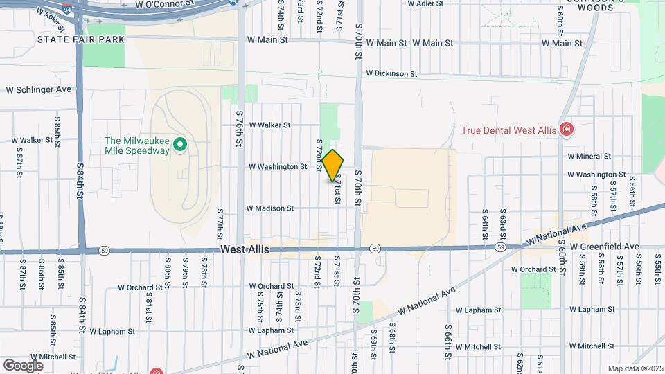 1141 S 71st St Map and Location Details