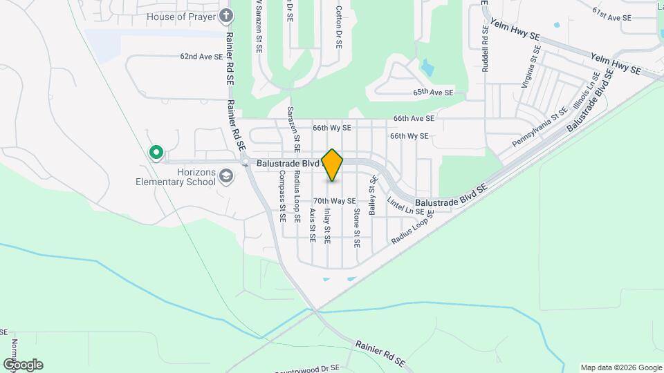 6940 Inlay St SE Map and Location Details