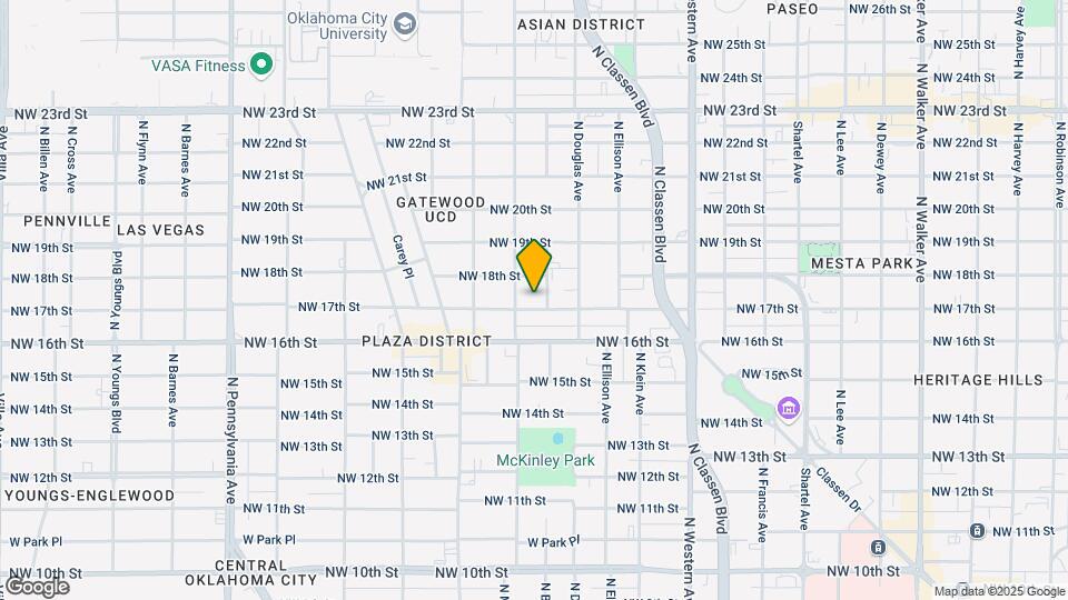 1509-1511 NW 17th Map and Location Details